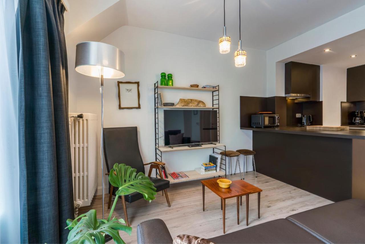 Retro Woning Te Centrum Oostende, 5Min Van De Kust Dış mekan fotoğraf